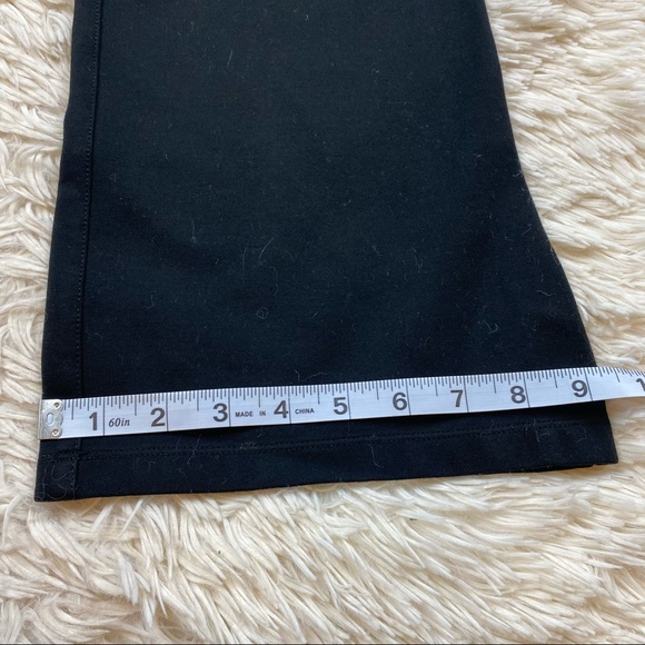 Betabrand Boot-Cut Classic Dress Pant Yoga Pants (Black) - Picture 8 of 12